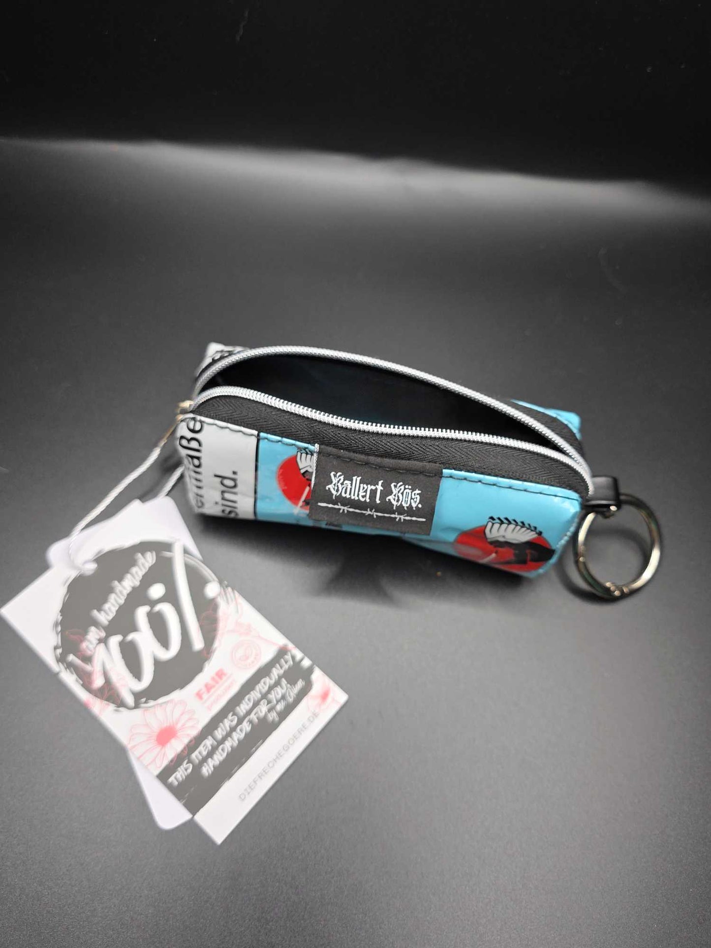 Mini Boxy Bag Charm, Joint Carry Bag - Upcycled