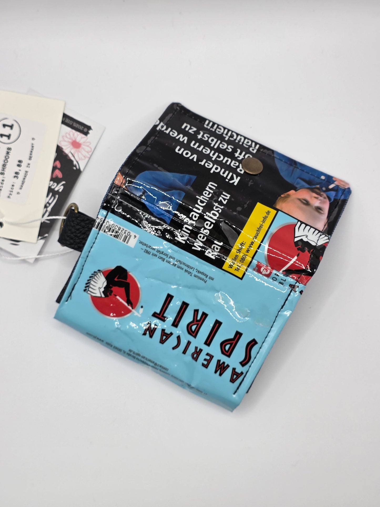 4.11 upcycling wallet, shrooms - DIE FRECHE GÖRE