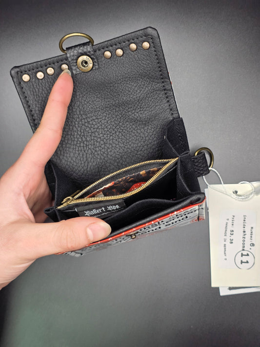 6.11 upcycling wallet - SHROOMS - DIE FRECHE GÖRE