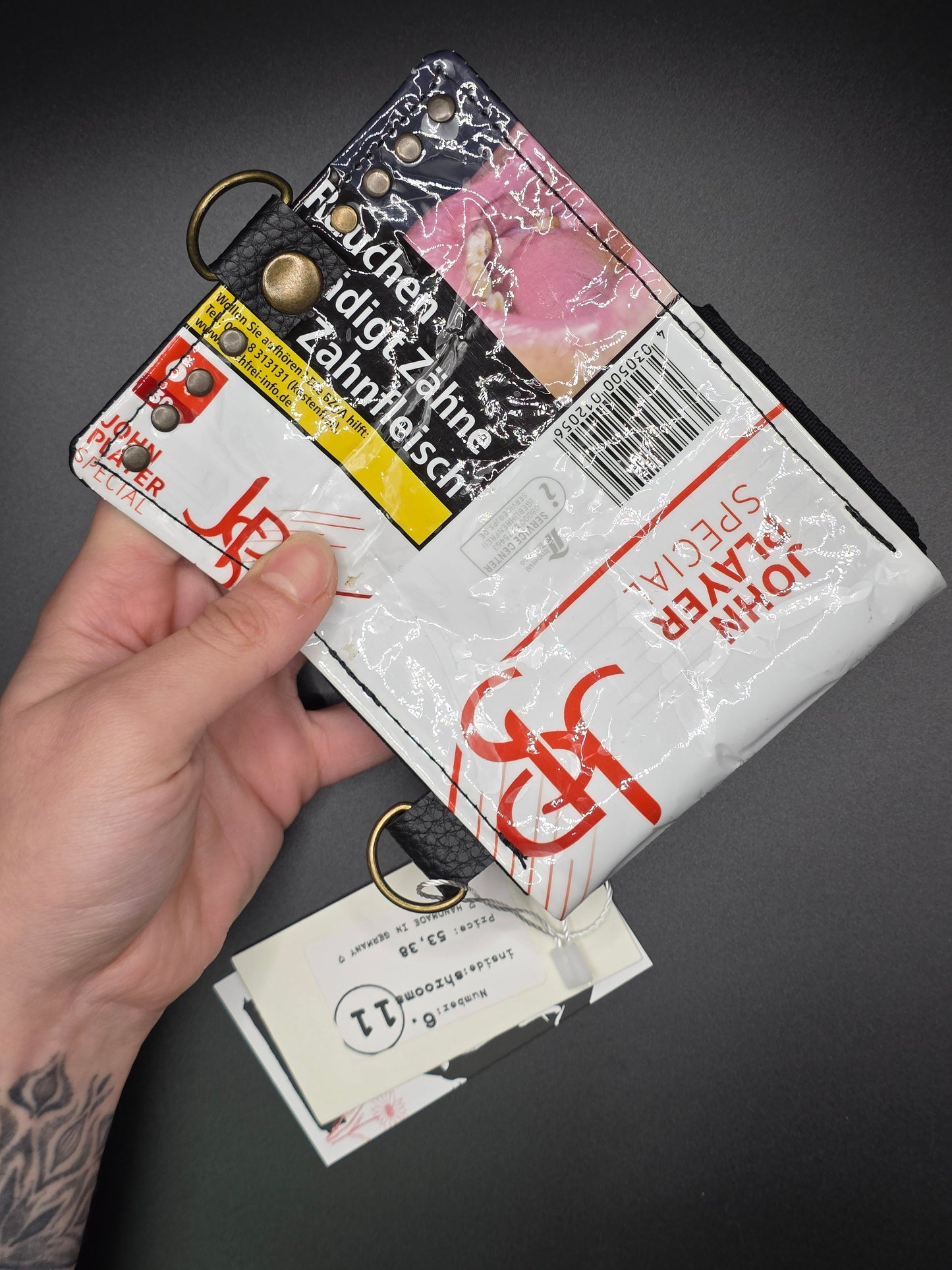 6.11 upcycling wallet - SHROOMS - DIE FRECHE GÖRE