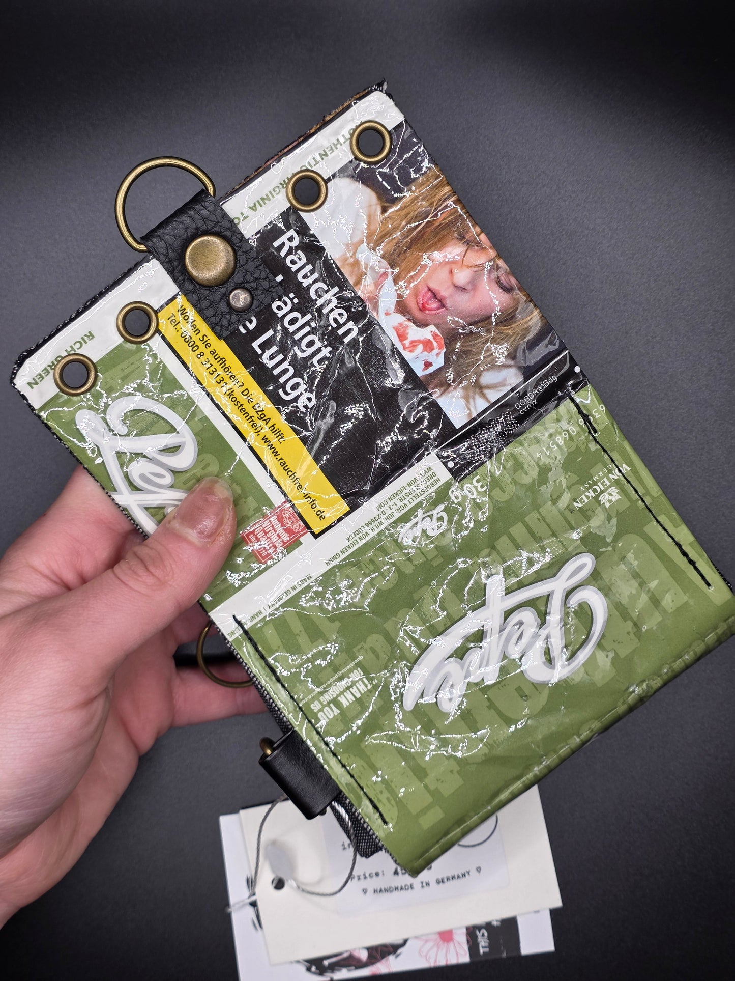 7.1 upcycling wallet - SHROOMS - DIE FRECHE GÖRE