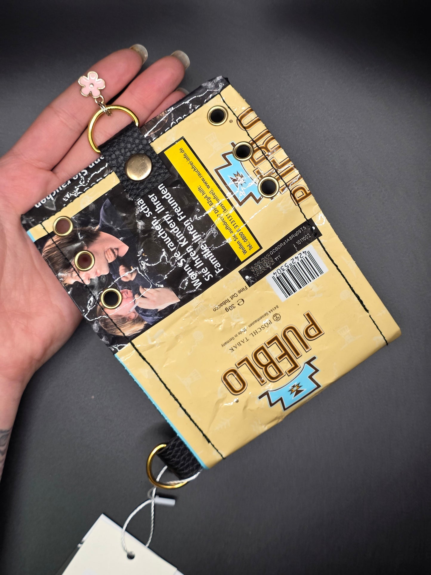 7.5 upcycling wallet - CATS - DIE FRECHE GÖRE