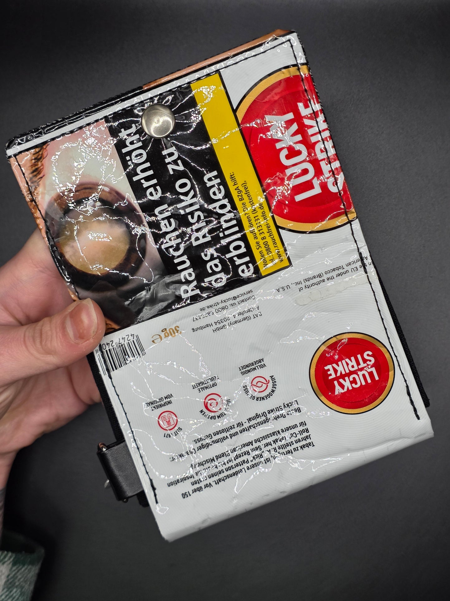8.9 upcycling wallet - SHROOMS - DIE FRECHE GÖRE