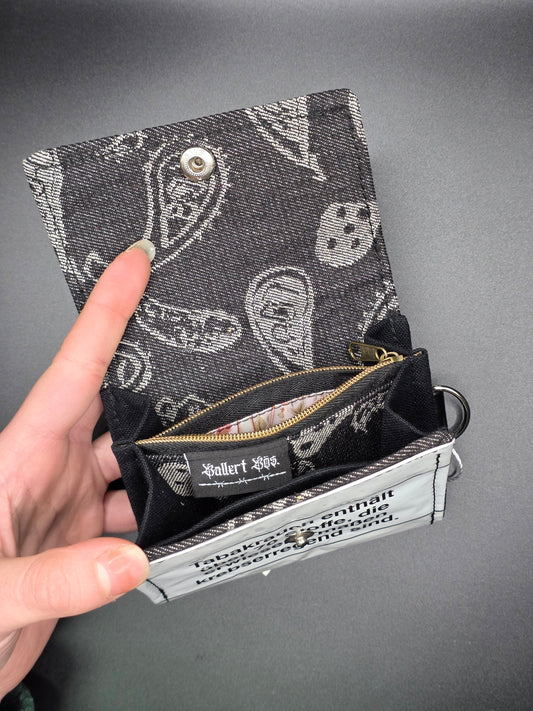8.9 upcycling wallet - SHROOMS - DIE FRECHE GÖRE