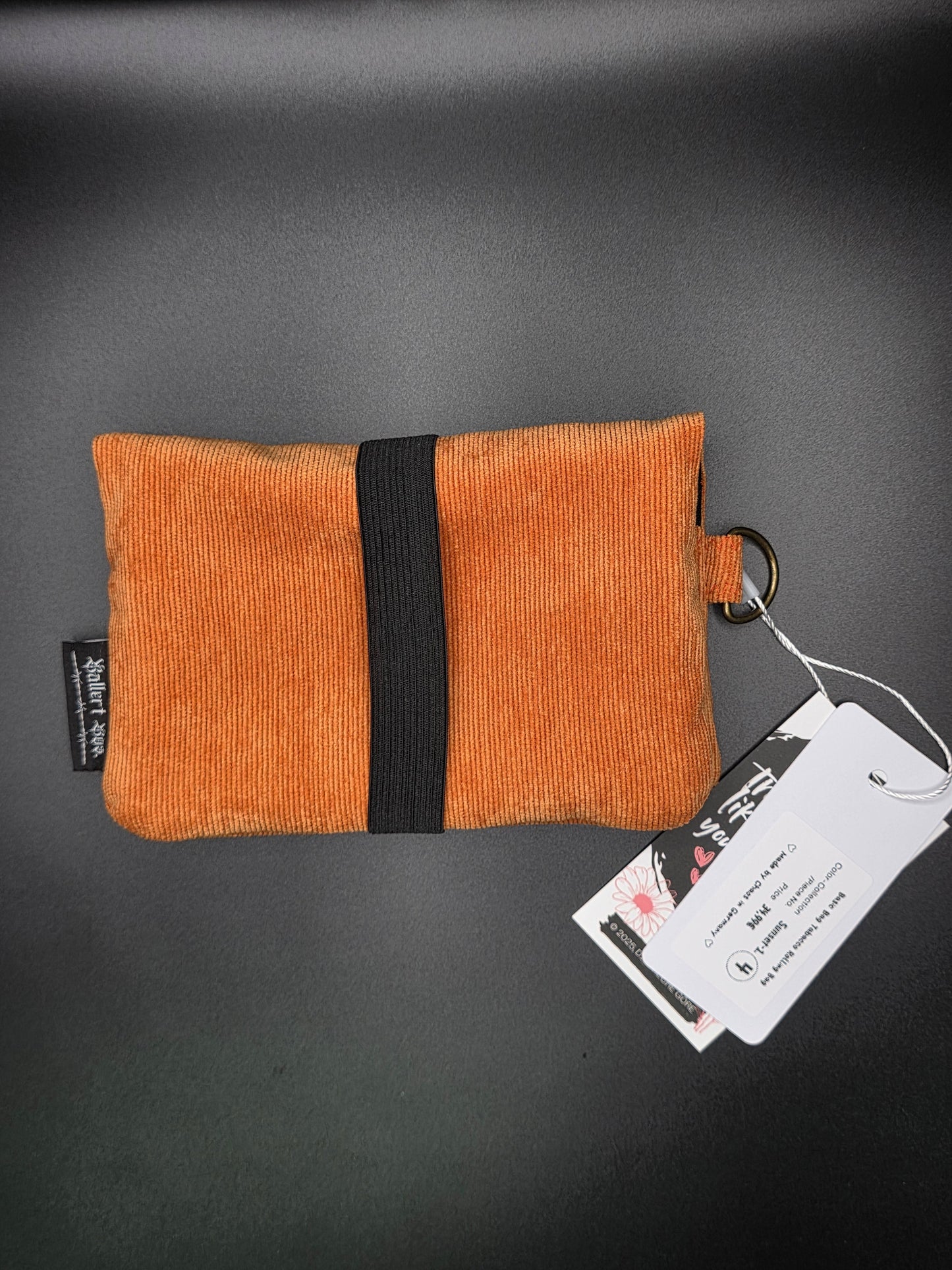 Basic Tabacco Pouch - Cord, Sunset - DIE FRECHE GÖRE