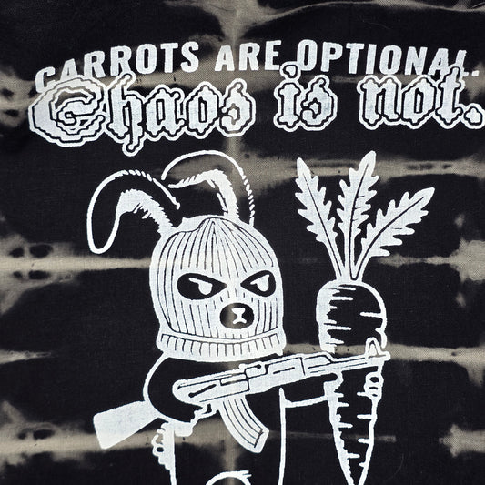 Einkaufstasche "CARROT CARTEL" - handbedruckt - Nr. 4 - DIE FRECHE GÖRE