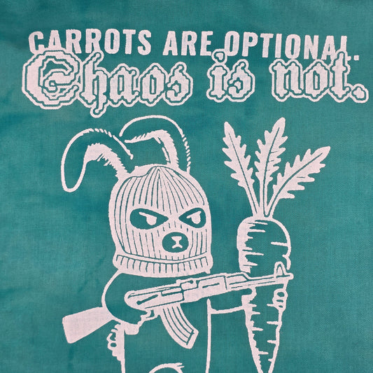 Einkaufstasche "CARROT CARTEL" - handbedruckt - Nr. 6 - DIE FRECHE GÖRE