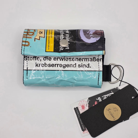 Geldbeutel (Upcycled Trash) Nr. 13 - Shrooms Inside - DIE FRECHE GÖRE