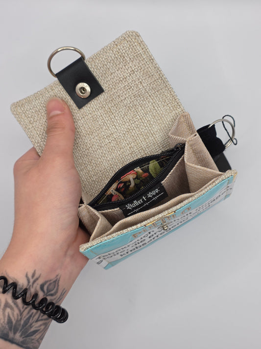 Nr.3 upcycling wallet - SHROOMS - DIE FRECHE GÖRE