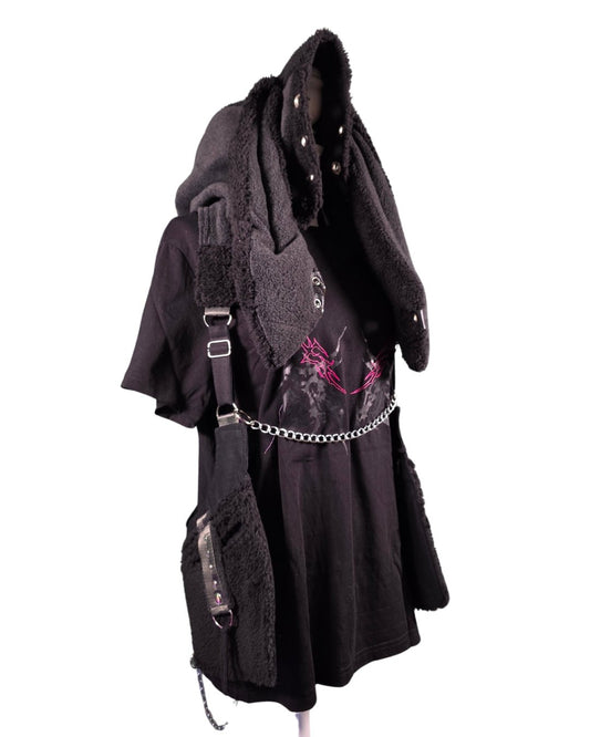 Pierced Bunny Holster Bag Midnight Grau - DIE FRECHE GÖRE