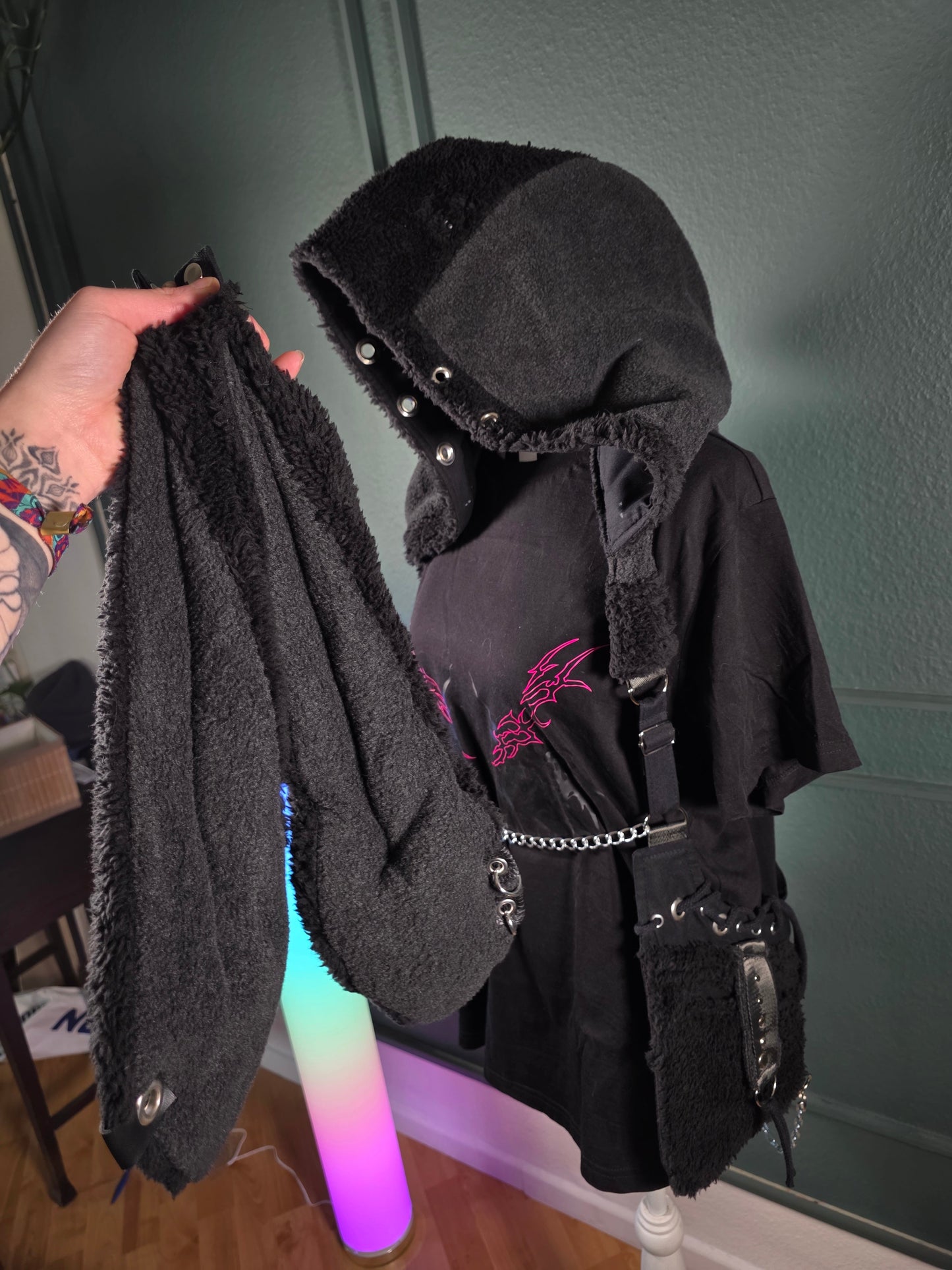 Pierced Bunny Holster Bag Midnight Grau - DIE FRECHE GÖRE