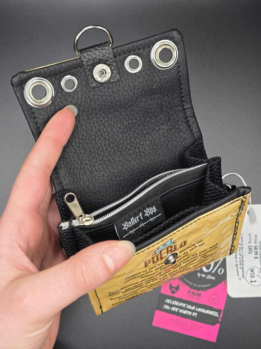 W13.1 wallet - upcycled, cats