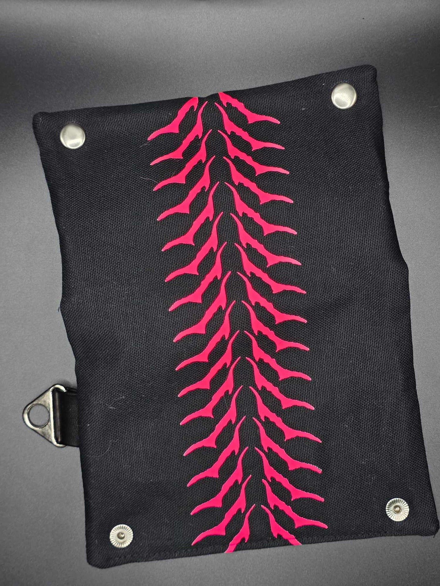 TT11.6 Tabacco pouch, spiral, neon-pink