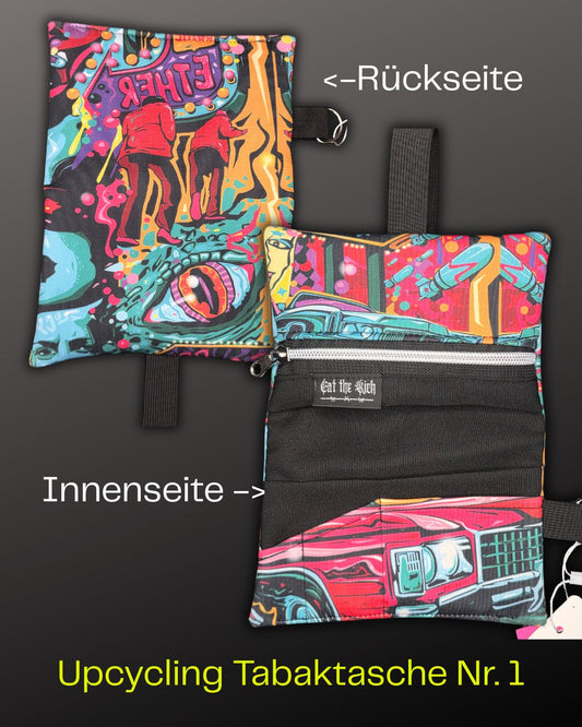 Upcycling Tabaktaschen 3 Stk.