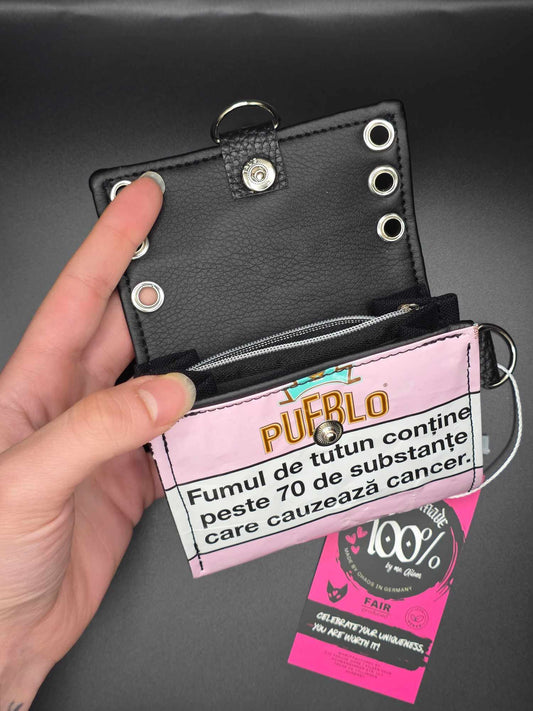W16.3 wallet - upcycled, cats