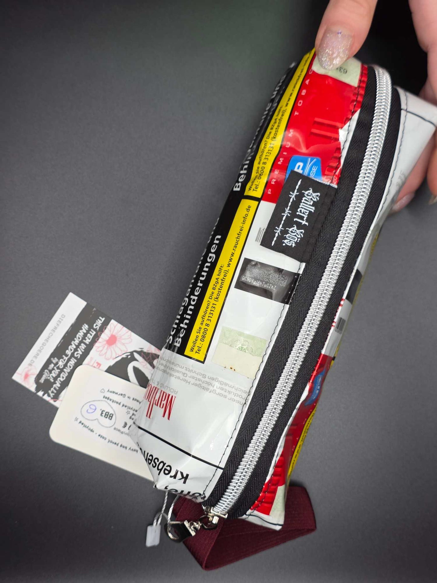 BB3.6 Boxy Bag Pencil Case - upcycled