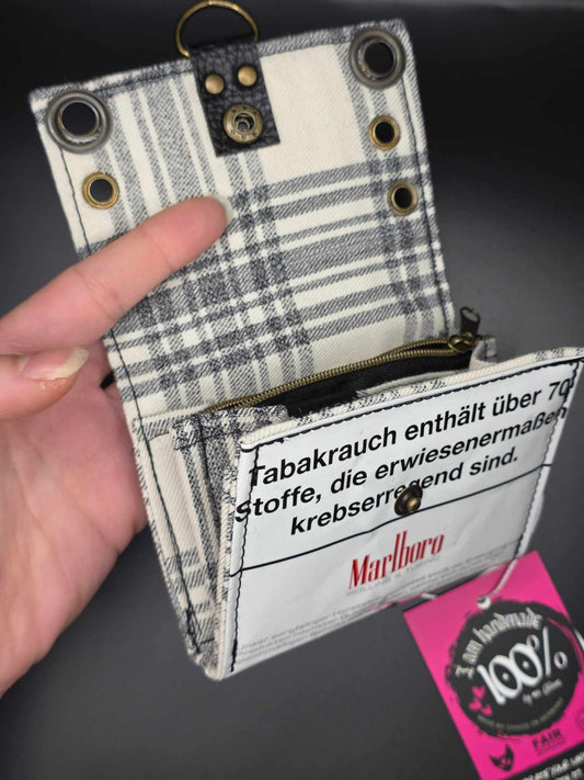 W16.12 wallet - upcycled, cats