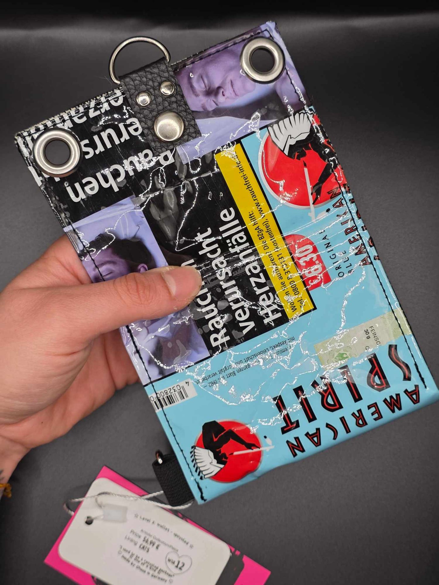 W18.12 wallet - upcycled