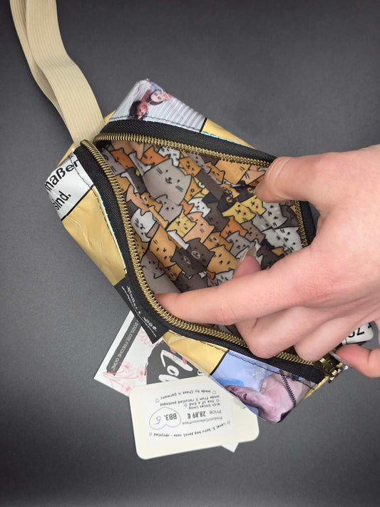 BB3.5 Boxy Bag Pencil Case - upcycled