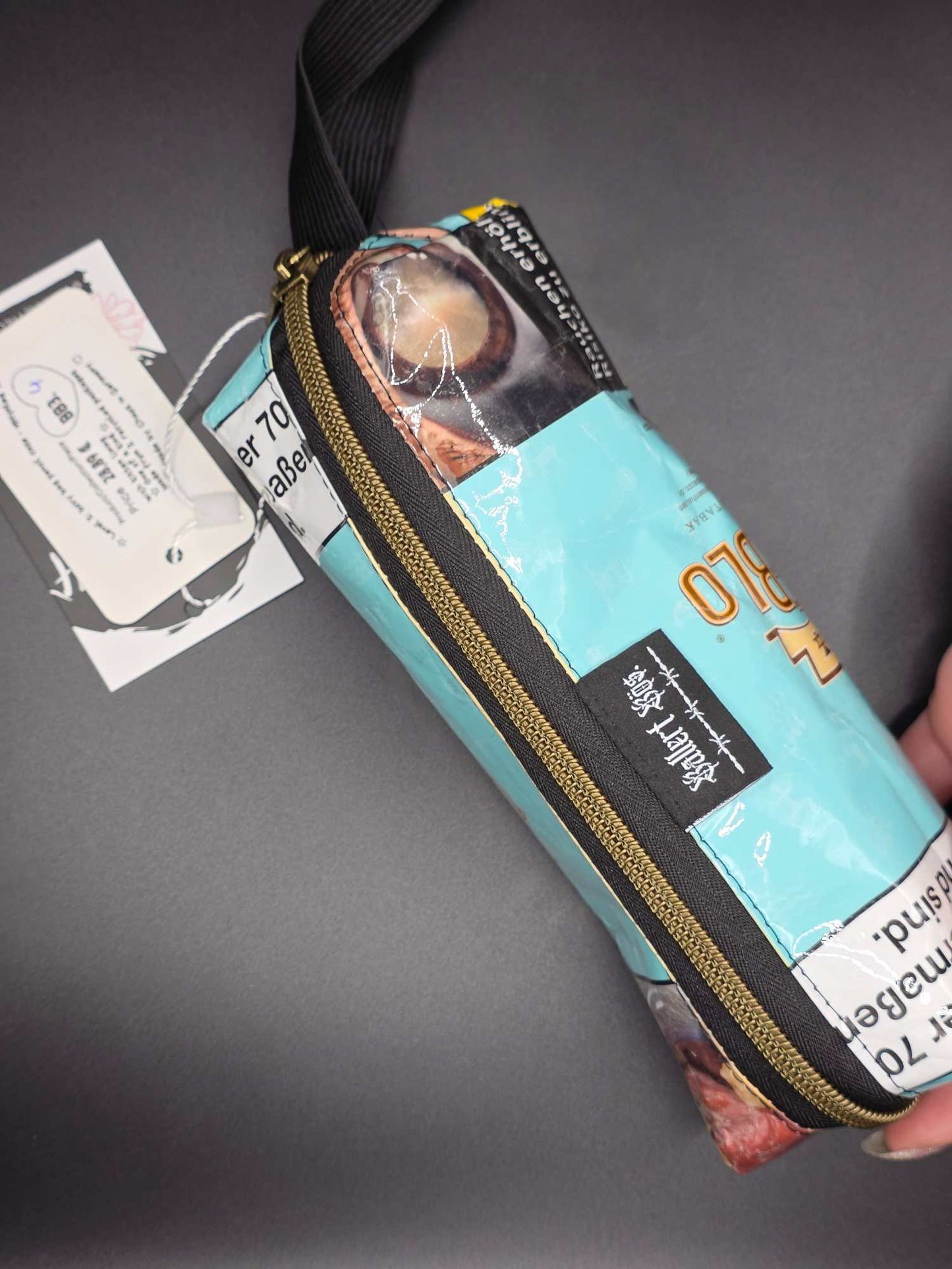 BB3.4 Boxy Bag Pencil Case - upcycled