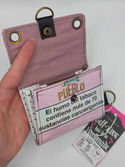 W20.2 wallet - upcycled ✨️holo✨️