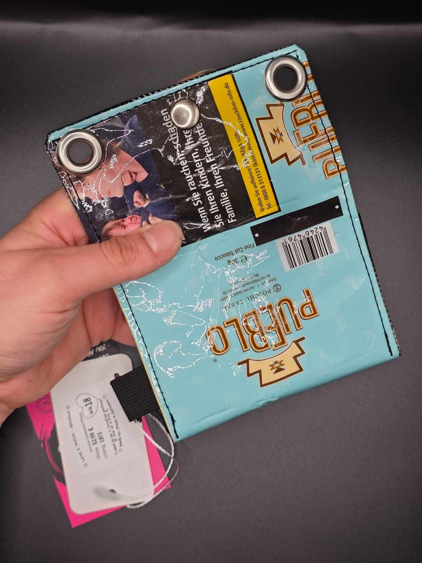W18.18 wallet - upcycled