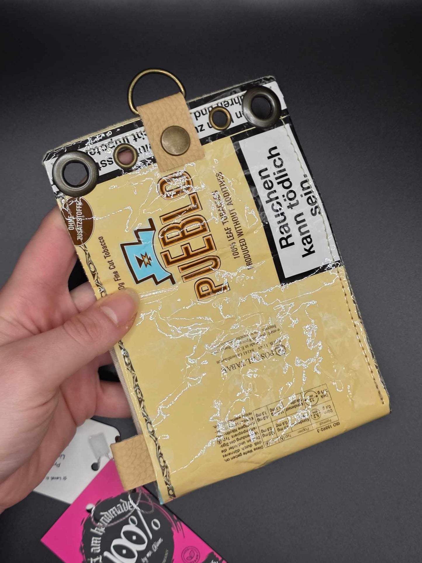 W14.2 wallet - upcycled, cats