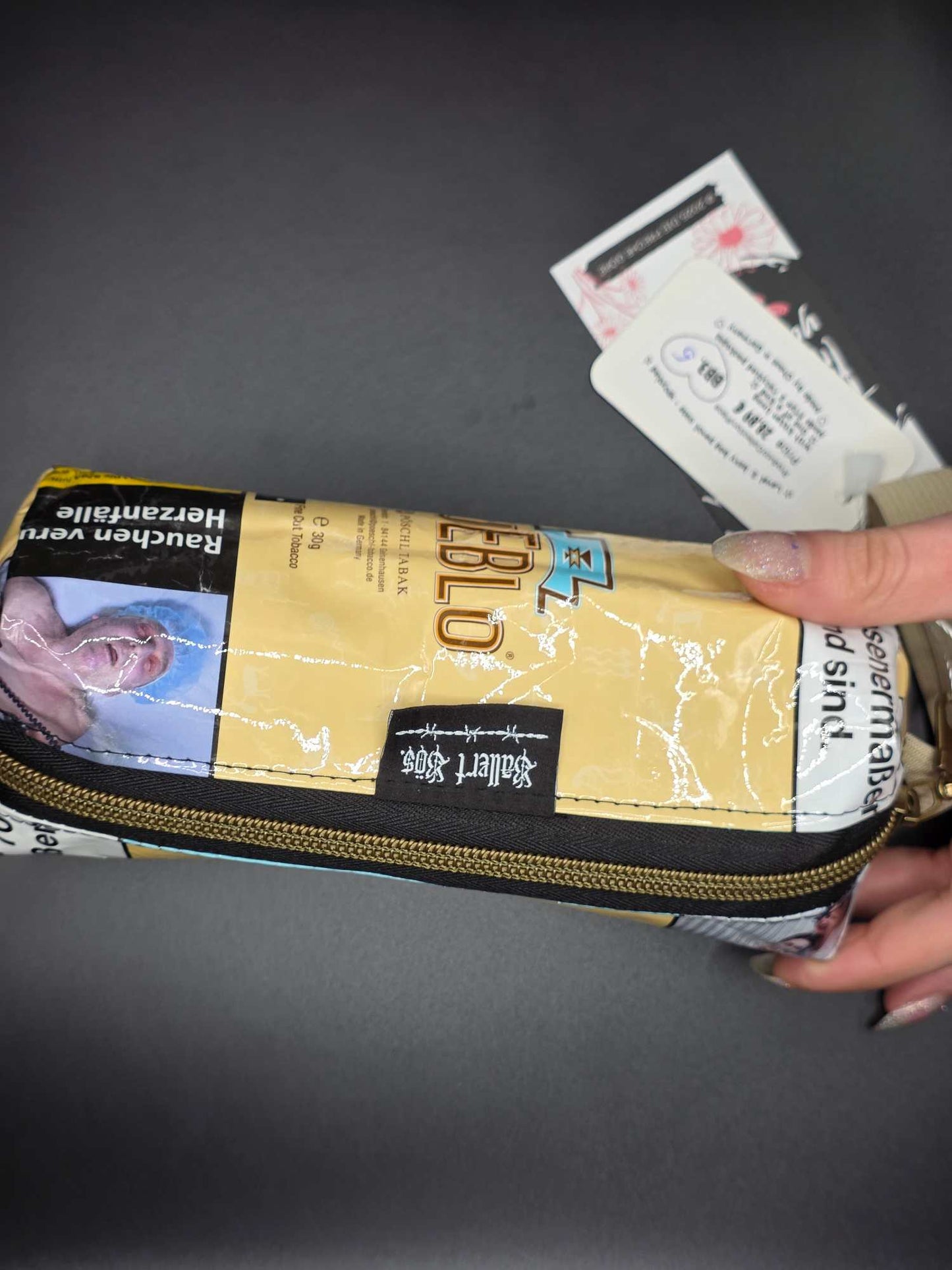 BB3.5 Boxy Bag Pencil Case - upcycled