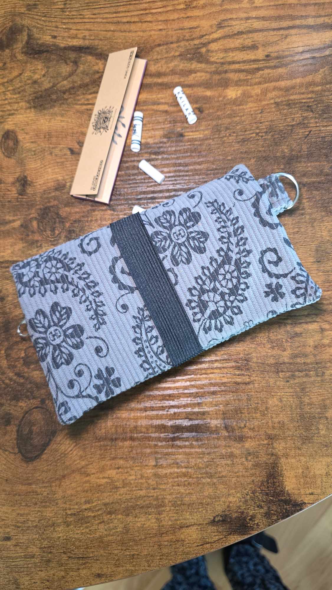 BTT Basic Tabacco Pouch - Cord, gray