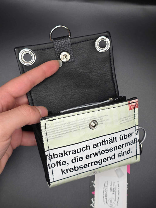 W17.13 wallet - upcycled, cats