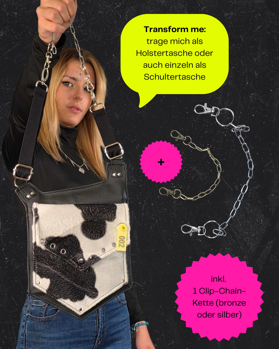 HB1.4 Holster Bag, aubergine leo