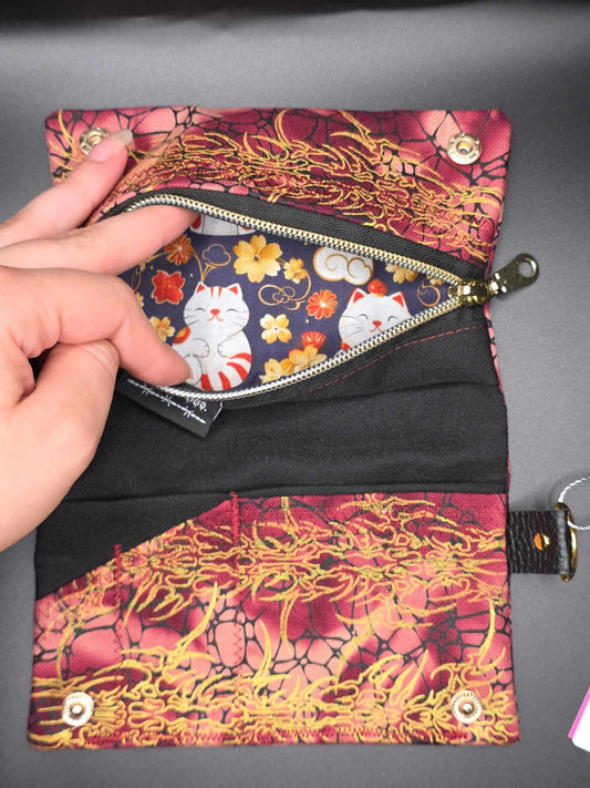 TT15.9 Tabaktasche, Tribals, Druckknopf