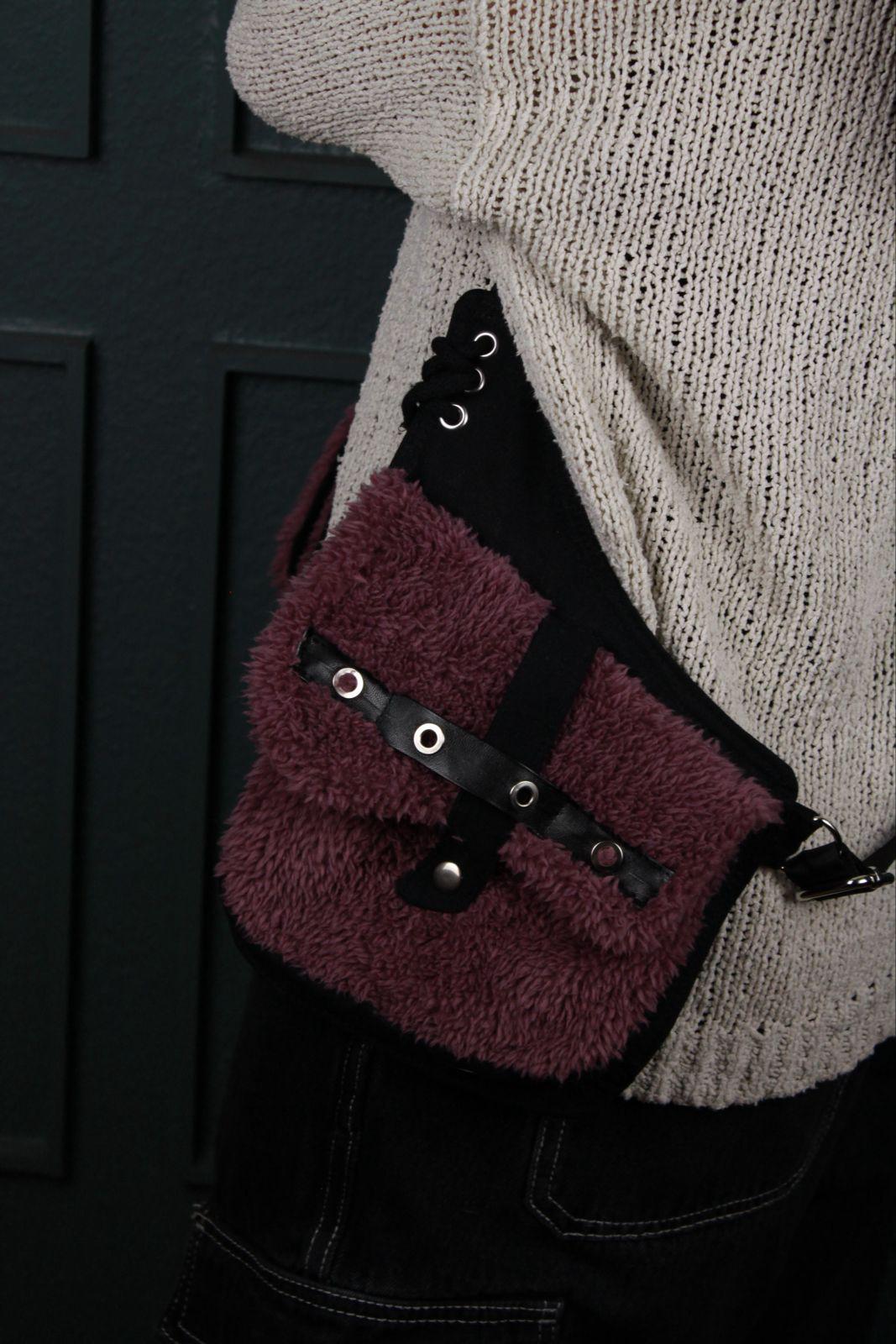 Hooded Bunny Holsterbag Mauve