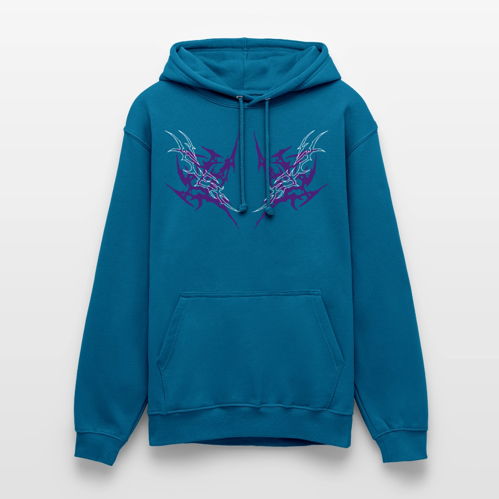 Underboob Tribals Oversized Unisex Hoodie - verschiedene Farben - Tiefseeblau 