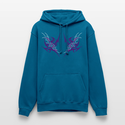 Underboob Tribals Oversized Unisex Hoodie - verschiedene Farben - Tiefseeblau 