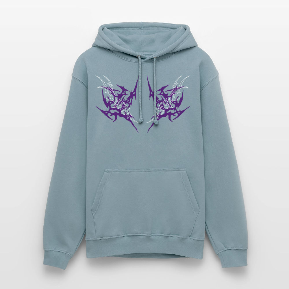 Underboob Tribals Oversized Unisex Hoodie - verschiedene Farben - Nebelblau