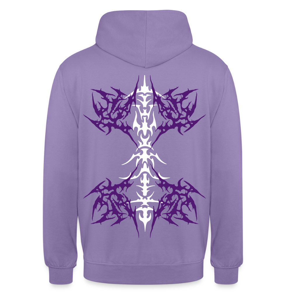 Underboob Tribals Oversized Unisex Hoodie - verschiedene Farben - Lavendel