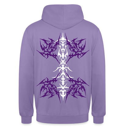 Underboob Tribals Oversized Unisex Hoodie - verschiedene Farben - Lavendel