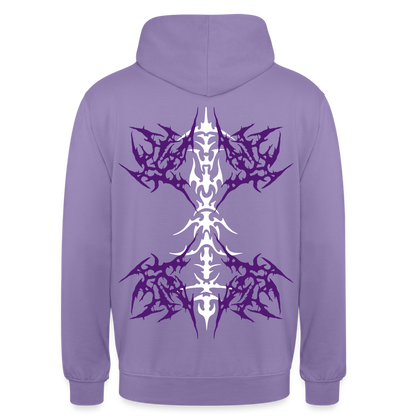 Underboob Tribals Oversized Unisex Hoodie - verschiedene Farben - Lavendel