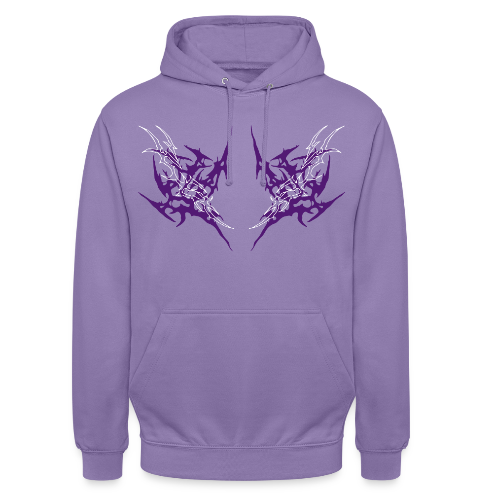 Underboob Tribals Oversized Unisex Hoodie - verschiedene Farben - Lavendel