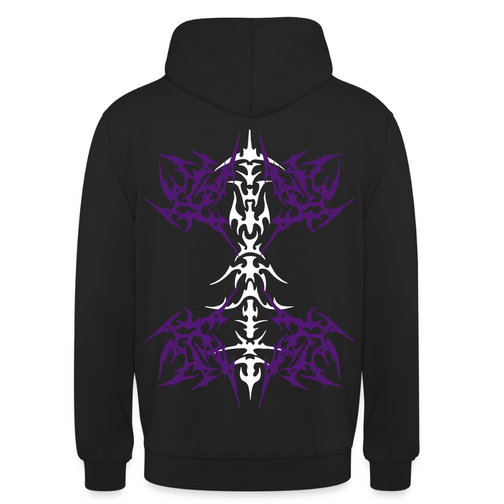 Underboob Tribals Oversized Unisex Hoodie - verschiedene Farben - Schwarz