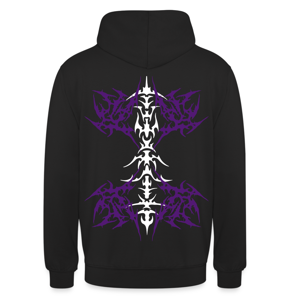 Underboob Tribals Oversized Unisex Hoodie - verschiedene Farben - Schwarz