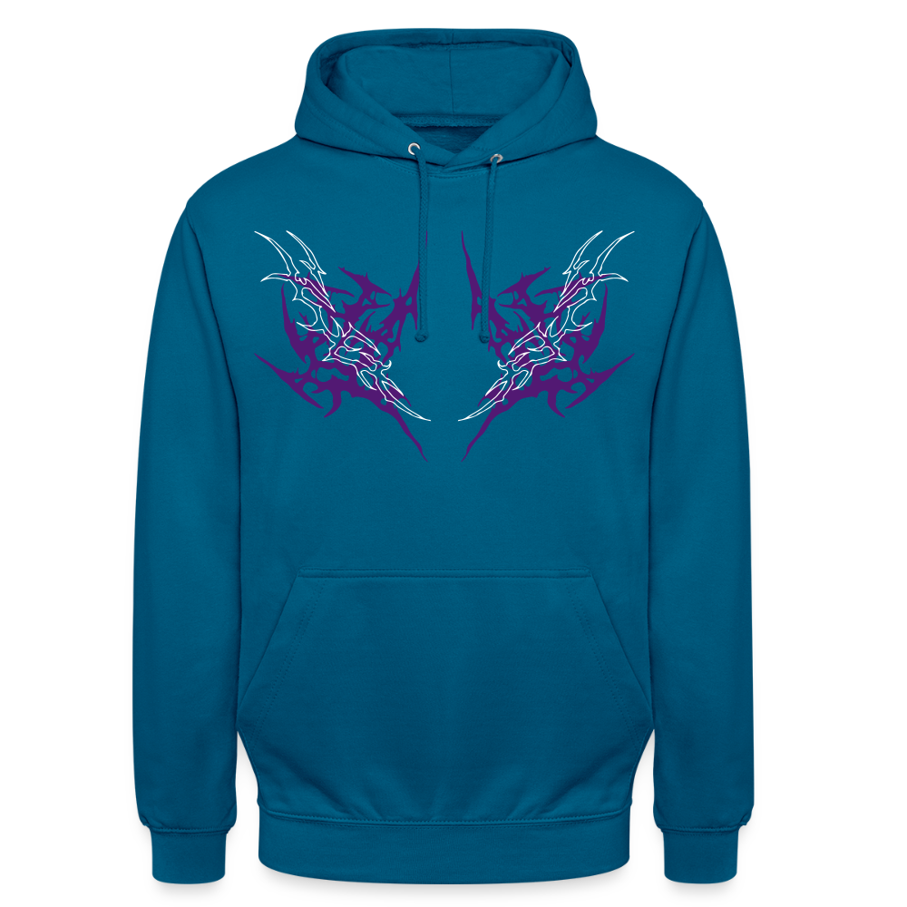 Underboob Tribals Oversized Unisex Hoodie - verschiedene Farben - Tiefseeblau 