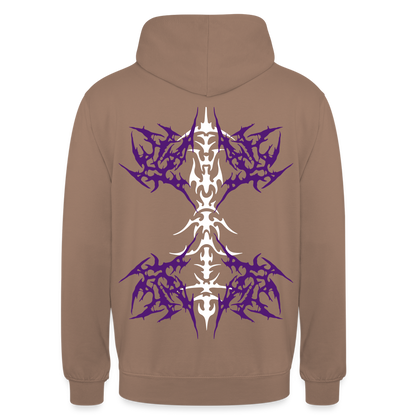 Underboob Tribals Oversized Unisex Hoodie - verschiedene Farben - Mokka