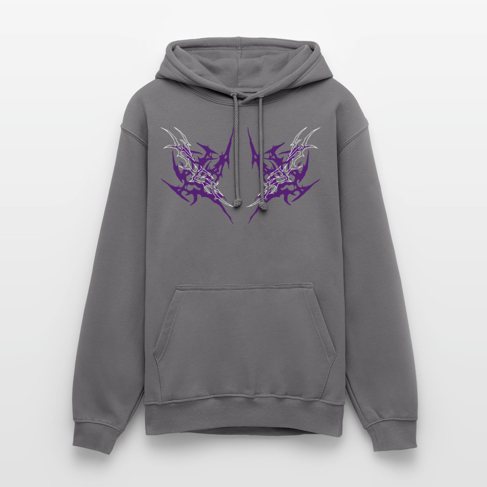 Underboob Tribals Oversized Unisex Hoodie - verschiedene Farben - Mittelgrau