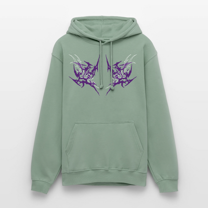 Underboob Tribals Oversized Unisex Hoodie - verschiedene Farben - Graugrün