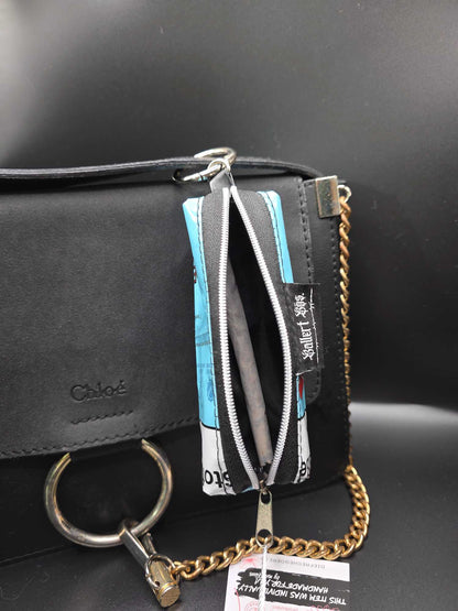Mini Boxy Bag Charm, Joint-Carry-Bag - Upcycled