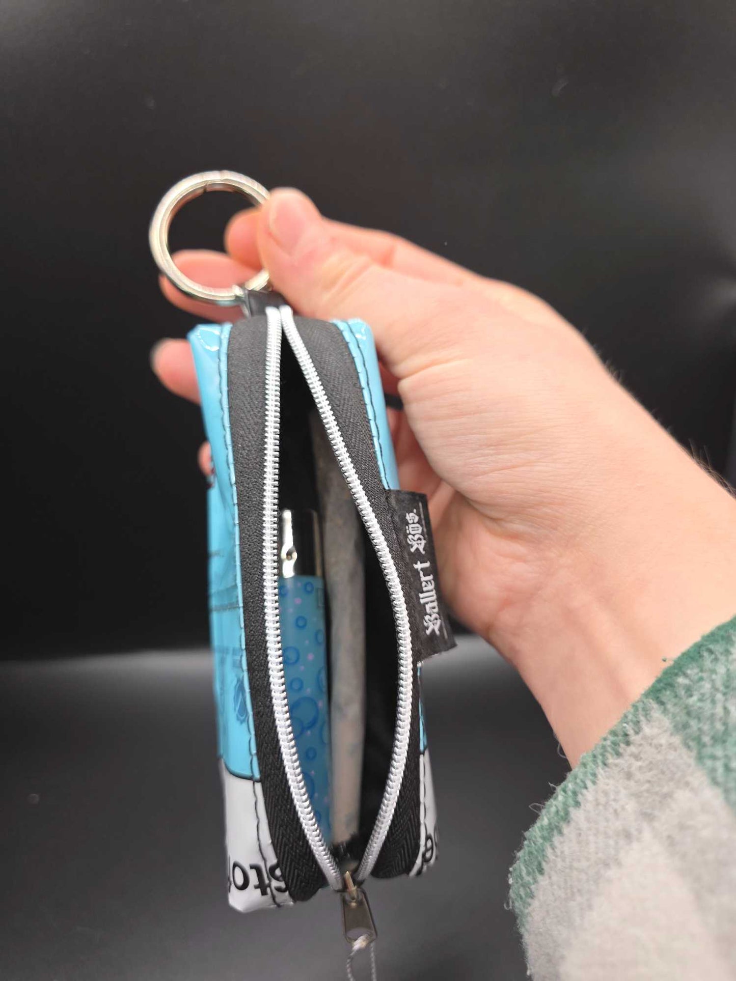 Mini Boxy Bag Charm, Joint-Carry-Bag - Upcycled