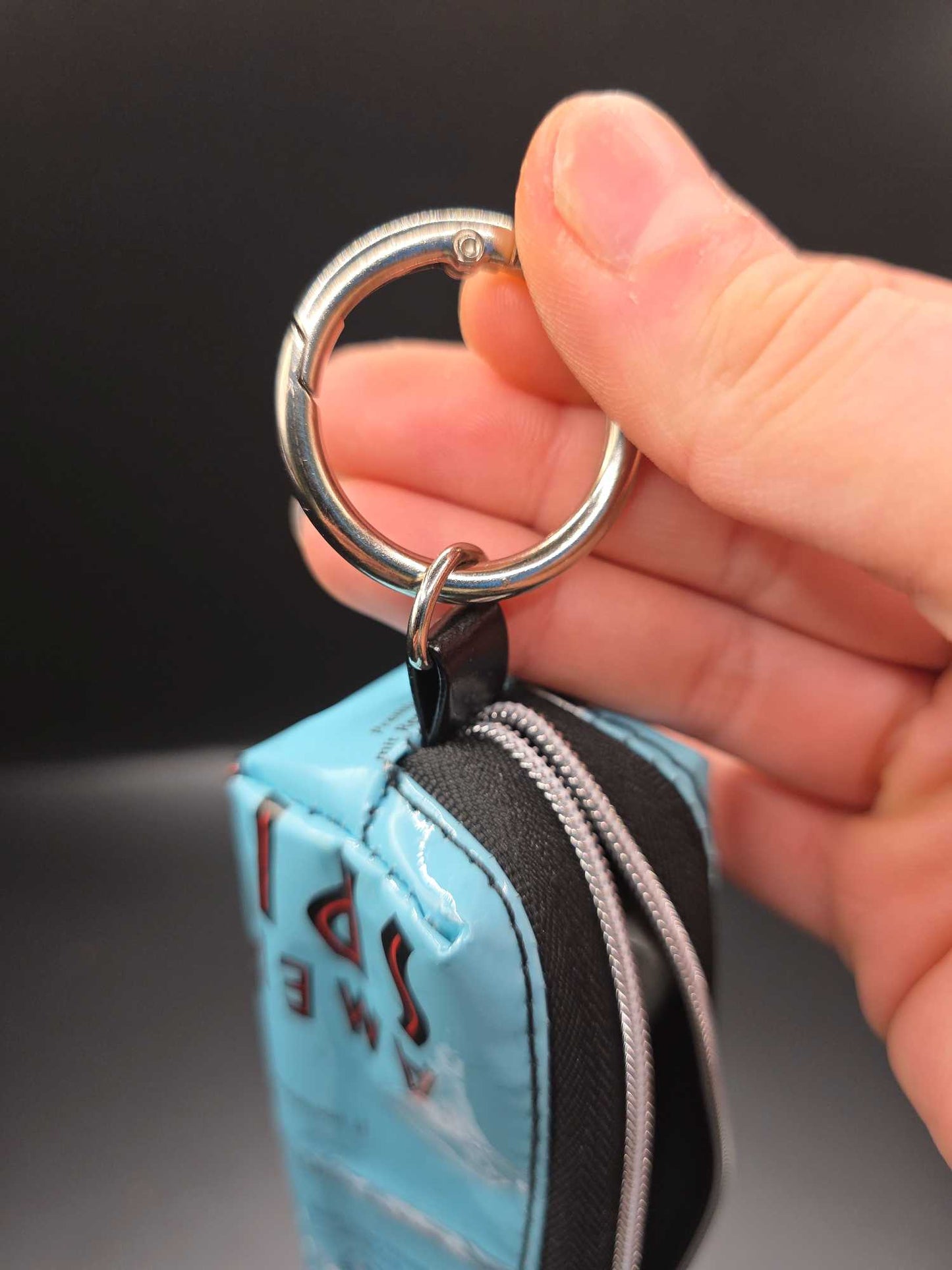 Mini Boxy Bag Charm, Joint-Carry-Bag - Upcycled