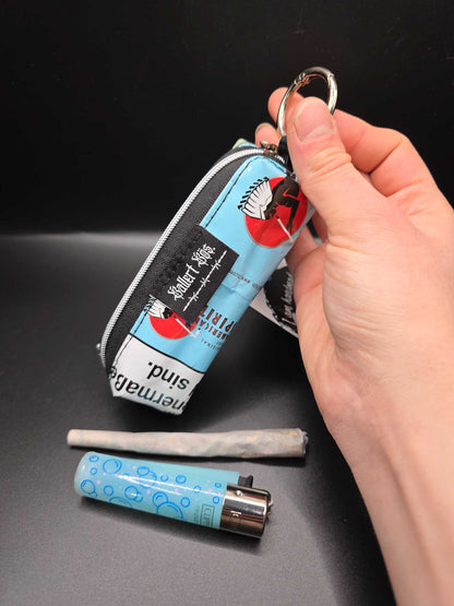 Mini Boxy Bag Charm, Joint-Carry-Bag - Upcycled